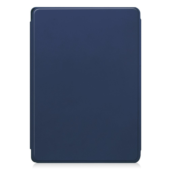 Husă pentru tastatură pentru Lenovo Tab M11, Rotary 360° Leather, albastru închis