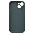 Husa pentru iPhone 15, Silicone Lite, verde închis
