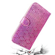Cu clapetă pentru Oppo A17, Wallet mandala, roz