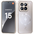Carcasă pentru Xiaomi 15, MagSafe, titan aur