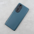 Husă cu clapetă pentru Honor 70 5G, Side View, verde