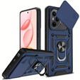 Husă blindată pentru Honor 400 Pro 5G, CamShield Slide, albastru