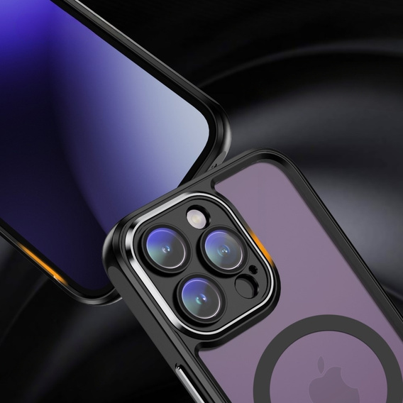 Husă pentru iPhone 14 Pro Max, ERBORD Impact Guard, MagSafe, negru