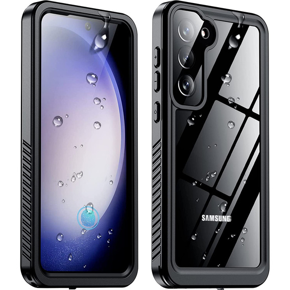 Husă impermeabilă IP68 pentru Samsung Galaxy S23, negru