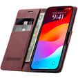 ERBORD Vintage Wallet Case pentru iPhone 17 Pro Max
