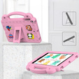 Husă pentru copii pentru iPad mini 7.9" 2019/2015/2014/2013/2012 (5/4/3/2/1 gen.), Cute Patterns, cu suport, roz