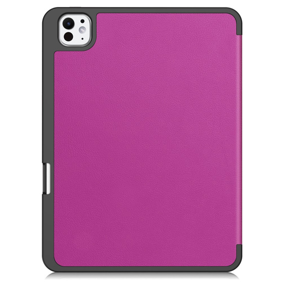 Husă pentru iPad Pro 11" 2024 (5 gen.), Smartcase cu spațiu pentru stylus, violet
