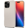Carcasa Spigen pentru iPhone 16 Pro, Liquid Air, titan + 9H Tempered Glass