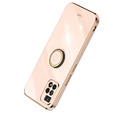 Huse pentru Xiaomi Redmi 10, Electro Ring, de aur