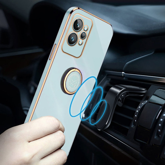 Huse pentru Realme GT2 Pro, Electro Ring, de mentă