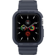 Curea cu husă Spigen pentru Apple Watch 4/5/6/7/8/9/SE 44/45 mm, Rugged Armor Pro charcoal grey
