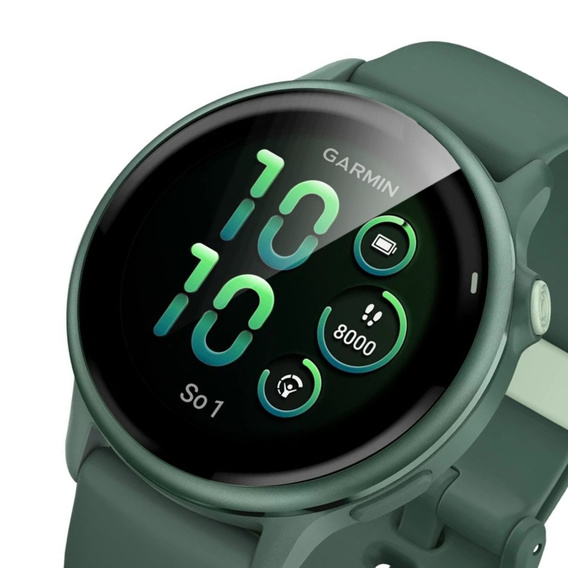 2x ERBORD Hybrid Glass pentru Garmin Vivoactive 6