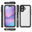 Husă pentru iPhone 17, IP68 rezistentă la apă Redpepper, negru