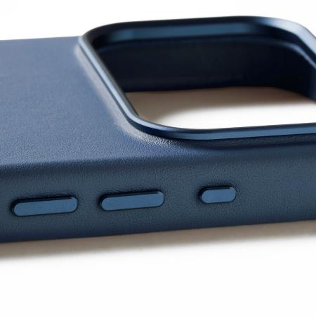 Etui Mujjo Skórzane do iPhone 14 Pro, MagSafe, Black