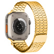 Brățară din oțel pentru Apple Watch 1/2/3/4/4/5/6/6/7/8/SE/ULTRA 42/44/45/49 MM - de aur