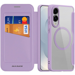 Dux Ducis Huse pentru Samsung Galaxy S25 Edge, Skin X Pro, MagSafe, violet