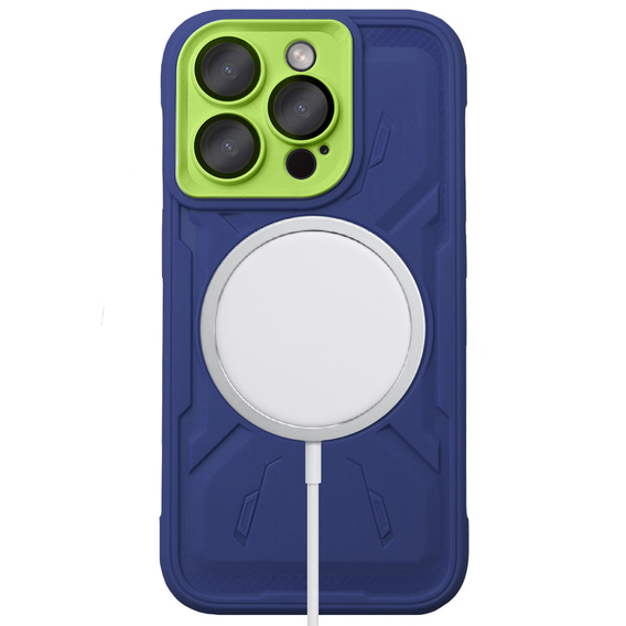 Husă pentru iPhone 15 Pro, ERBORD Armor Mag, albastru