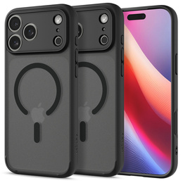 Carcasă Spigen Ultra Hybrid MagSafe pentru iPhone 17 Pro Max, Frost Black