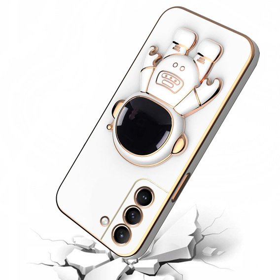 Huse pentru Samsung Galaxy S22 Plus, Astronaut, alb