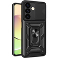 Husă blindată pentru Samsung Galaxy S24, CamShield Slide, negru