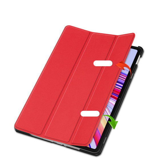 Husă pentru Xiaomi Redmi Pad Pro / Xiaomi Poco Pad, Smartcase, roșu
