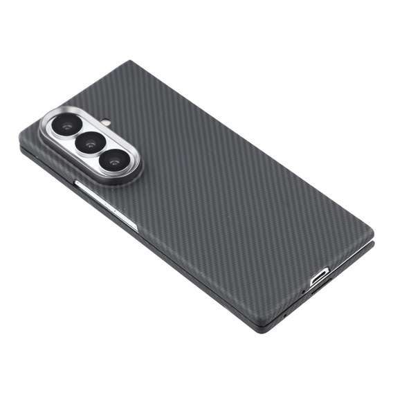 Carcasă din fibră aramidică pentru Samsung Galaxy Z Fold7, pentru MagSafe, negru