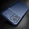 Huse pentru Realme 9 Pro+ Plus / Realme 9 4G, Carbon Gel, albastru închis