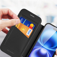 Husă Dux Ducis pentru iPhone 17, Skin X Pro, cu clapetă, pentru MagSafe, negru