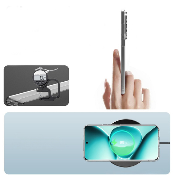 Husă IMAK pentru Xiaomi Redmi Note 15 Pro Plus 5G / Poco M8 Pro 5G, seria UX-5, transparentă