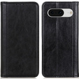 Huse pentru Google Pixel 8, Wallet Litchi Leather, negru