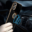 Huse pentru Oppo A17, Electro Ring, negru