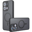 Husă pentru Oppo Reno 13 Pro, pentru MagSafe, ERBORD Matt Case, negru