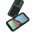 Love Mei Huse pentru Samsung Galaxy S21, armored with glass, verde