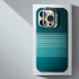 Carcasă pentru iPhone 15 Pro, cadru Kickstand, pentru MagSafe, Moon Green