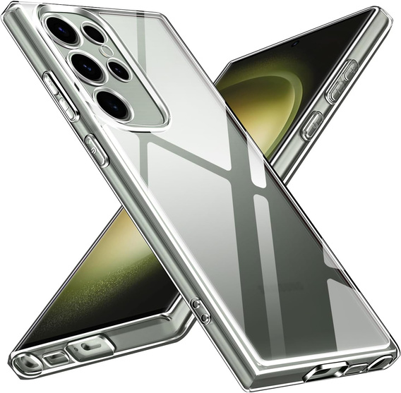 Huse pentru Samsung Galaxy S23 Ultra, Premium Armor Slim, transparentă