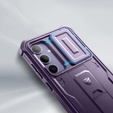 Husă blindată pentru Samsung Galaxy S24 Plus, Dexnor Full Body, violet