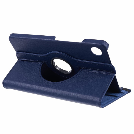 Husă pentru Samsung Galaxy Tab A11 / A9, rotativă 360, albastru închis