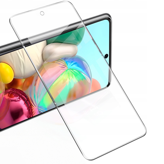 2x sticlă călită pentru Samsung Galaxy A71, ERBORD 9H Hard Glass pe ecran