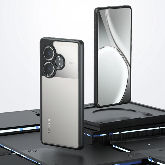Huse pentru Realme GT 6 / 6T, Fusion Hybrid, transparentă