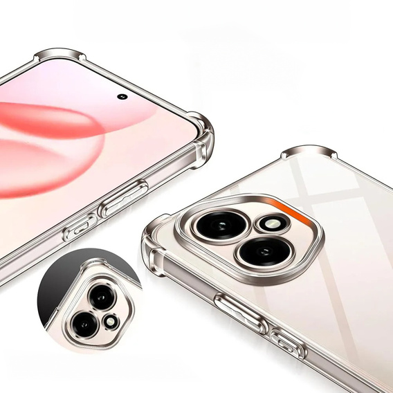 Huse pentru Honor 400 5G, Dropproof, transparentă