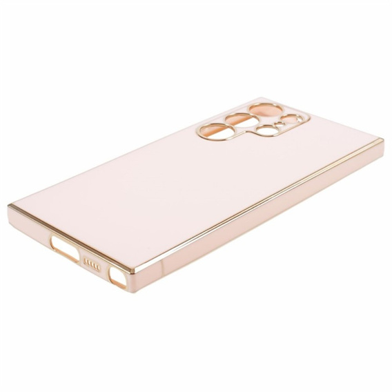 Husă pentru Samsung Galaxy S24 Ultra, Glamour CamShield, roz
