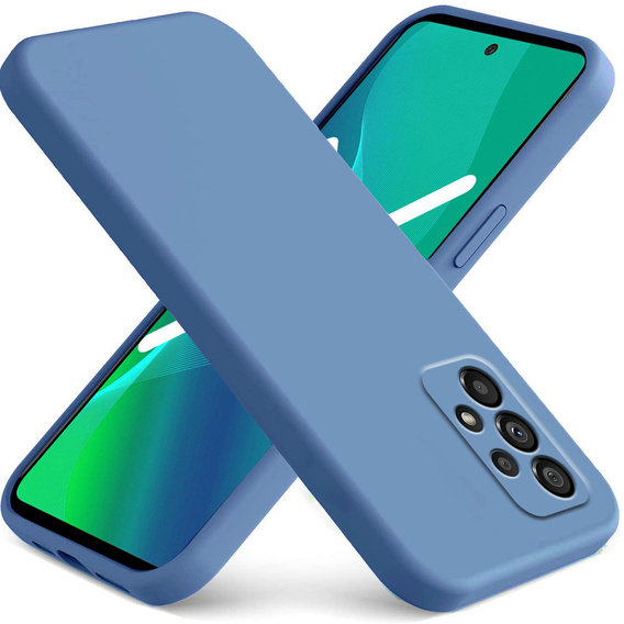 Husa pentru Samsung Galaxy A53 5G, Silicone Lite, albastru