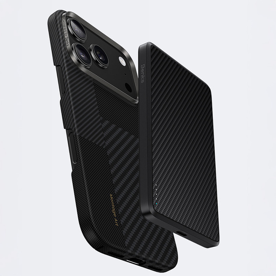 Husă Benks Montage Magnetic Armor Air Kevlar MB70 pentru iPhone 17 Pro Max