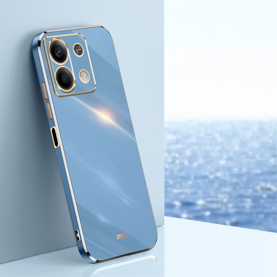 Husă pentru Xiaomi Redmi Note 13 5G, Glamour CamShield, albastru
