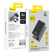 Blavec Power Bank 10000mAh BJ-03 Slim 13.5mm - Tip C - 22.5W, MagSafe 3in1 - gri