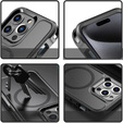 Huse pentru iPhone 15 Pro Max, MagForce MagSafe, negru