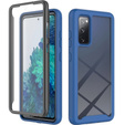Carcasă pentru Samsung Galaxy S20 FE, Shockproof, cu folie, albastru închis