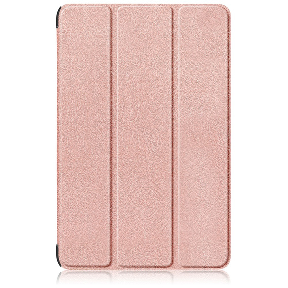 Husă pentru Samsung Galaxy Tab S9, Smartcase cu spațiu pentru stylus, roz rose gold