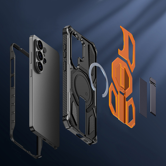 Husă de protecție compatibilă cu MagSafe, cu suport pentru Samsung Galaxy S26 Ultra