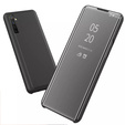Huse pentru Realme 6 Pro, Clear View, negru